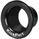 KickPort - Speciale cerchio rimovibile - Per foro pelle risonante - Nero 5"
