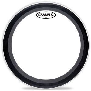 Evans BD24EMAD - EMAD Bass Batter Head Clear (Battente Trasparente) 24”