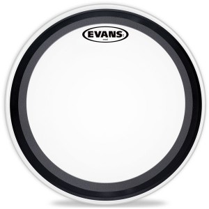 Evans BD18EMADCW - EMAD Bass Batter Head Coated (Battente Sabbiata) 18”