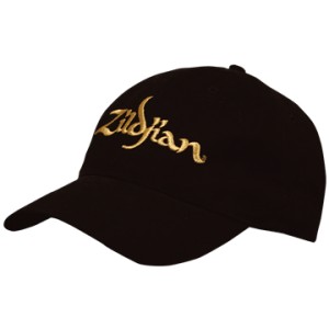 Zildjian Baseball Cap - Cappello nero con logo oro