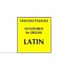 Standards for drums LATIN  - Editing by Stefano Paolini