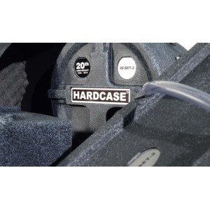 HARDCASE HSTANDARD - Set custodie RIGIDE per Batteria 5 pezzi - 20th Anniversary LIMITED EDITION