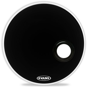 Evans BD22REMAD - EMAD Resonant Black (Risonante Nera con Foro 4”) 22”