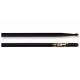 Zildjian 5A - NERE con logo oro - Punta legno 