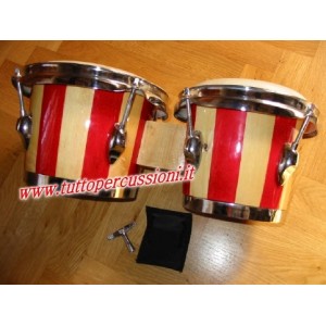 Bongo Warriors WB-204 - 6,5” & 8” - In legno a doghe - Con 2 colorazioni
