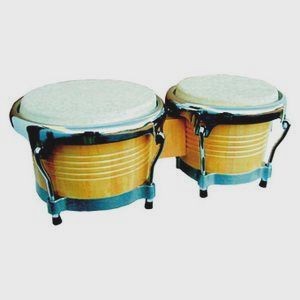 Bongo Warriors WB-306-NA - 7” & 9” - In legno - Colore Naturale 