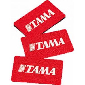 Tama MHS53 - Set Adesivo Proteggi Cerchio Cassa con logo Tama - Confezione 3 pezzi