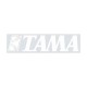 Tama TLS100-WH - Adesivo Bianco Per Pelle Frontale Cassa - Da applicare su pelle Nera 