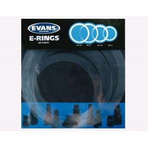 Evans ER-FUSION - Ring 10"-12"-14"-14"  - Set cerchi per pelli battenti 