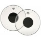 Remo CS 0308 10 - Control Sound Clear 8” - Black Dot  