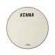 Tama  CT22BMOT - Pelle Risonante Grancassa 22” - Bianca con logo nero grande Tama 