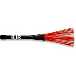Vic Firth BJR - Jazz Rake Red (Spazzole in pvc retraibili)  