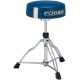 Tama HT430E 10BL - 1st Chair Round Rider - Seduta Blu con banda bianca - LIMITED EDITION