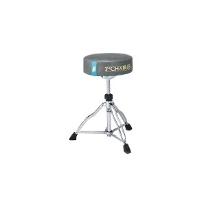 Tama HT430E 10GR - 1st Chair Round Rider - Seduta Grigia con banda blu - LIMITED EDITION 