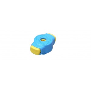 Tama QC8 - Blocca piatti a molla rapido con passo 8 mm - Azzurro e Giallo