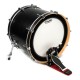 Evans BD18EMADCW - EMAD Bass Batter Head Coated (Battente Sabbiata) 18”