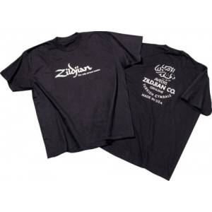 Zildjian T-shirt Classic Black - Taglia L 