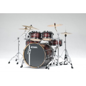 Tama Superstar Hyper Drive SL52HXZB5−RTB - Colore Red Titanium Burst - 5 Pezzi(5 pezzi)  