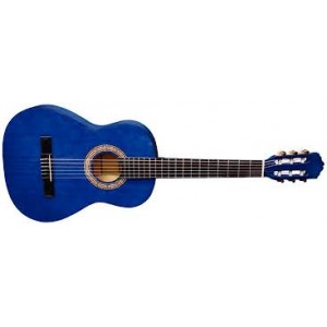 GEWApure Chitarra classica Almeria Classic - PS500.055 4/4 Blu Trasparente