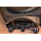 Stefy Line SB101 Trolley piatti 22” - Semi-rigido in poly “900” - Separatori interni con cinghie a spalla 