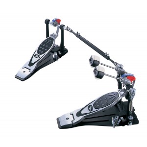 Pearl P2002B - Power Shifter ELIMINATOR - Doppio Pedale per Grancassa - Custodia Inclusa 