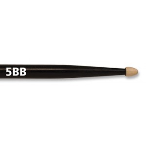 Vic Firth 5BB American Classic Hickory 5B Black - Punta Legno