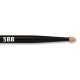 Vic Firth 5BB American Classic Hickory 5B Black - Punta Legno