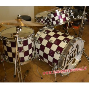 DRUM SOUND GRAFICA "THE HORMONAUTUS" - DRUMSOUND SET ROCK 4 PEZZI.