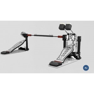 DW 9002 CP - Doppio pedale a doppia catena - Con Custodia Rigida ABS 