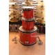 Tama Starclassic Performer Made in Japan - 3 Pz.Trasparent Red 