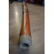 Didgeridoo Indonesiano in Teak - cm 130 - Intarsiato Decorato - Con Custodia in Stoffa