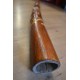Didgeridoo Indonesiano in Teak - cm 130 - Intarsiato Decorato - Con Custodia in Stoffa
