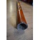 Didgeridoo Indonesiano in Teak - cm 130 - Intarsiato Decorato - Con Custodia in Stoffa