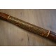 Didgeridoo Indonesiano in Teak - cm 130 - Intarsiato Decorato - Con Custodia in Stoffa