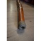 Didgeridoo Indonesiano in Teak - cm 130 - Intarsiato Decorato - Con Custodia in Stoffa
