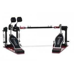DW 5002 TDL3 - Doppio pedale MANCINO a doppia catena - Con Custodia Rigida DW in ABS