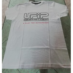 UFIP T-Shirt Bianca - Maglietta a maniche corte UFIP - Taglia L