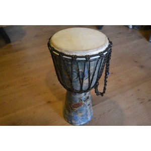 Djembe Bongo Tamburo in Mogano Africano