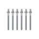 Pearl T-060/6 - Tiranti cromati mm 35 - Confezione 6 pezzi 
